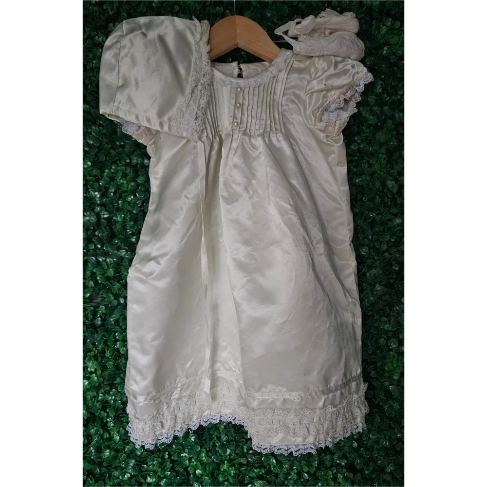 Vintage Handmade Christening Gown